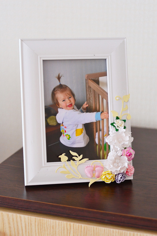 Принарядила фоторамку