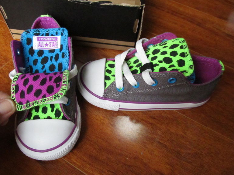 Кеды Converse для девочки, размер 20, 12,5 см, 1500 руб.