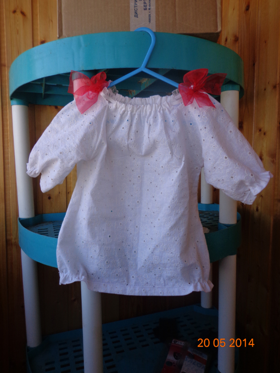 Туника для дочки(продолжение)