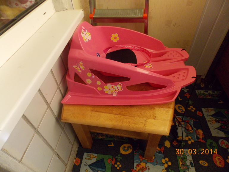 Санки до 3 лет