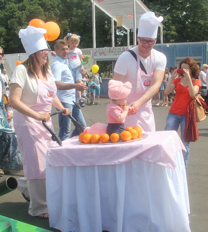 День защиты детей в Парке Горького