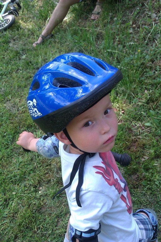 Беговелогонка или наши первые соревнования