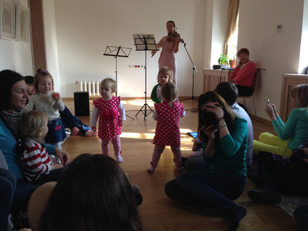 Наш поход на концерт для малышей