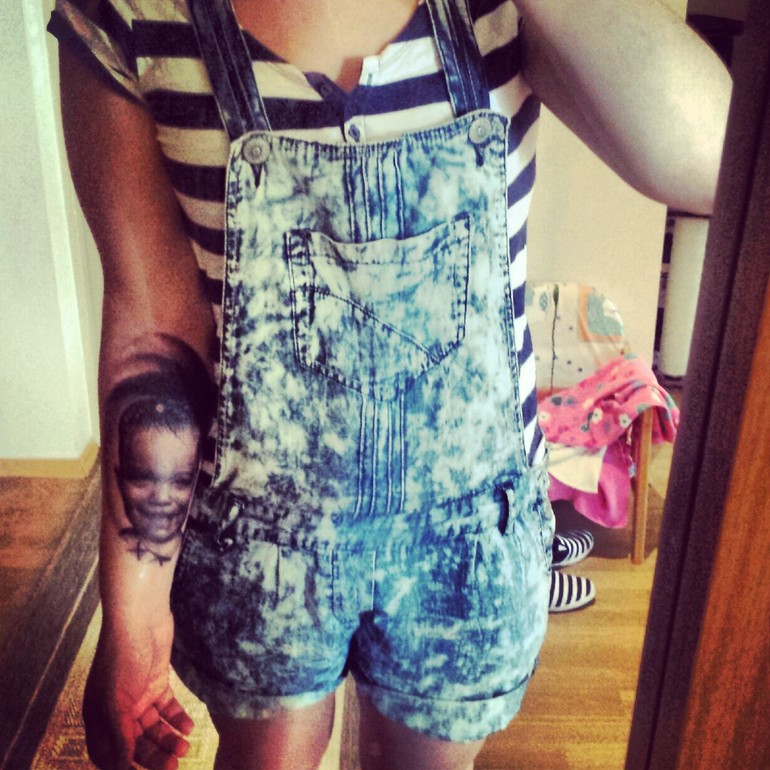 в честь сына!