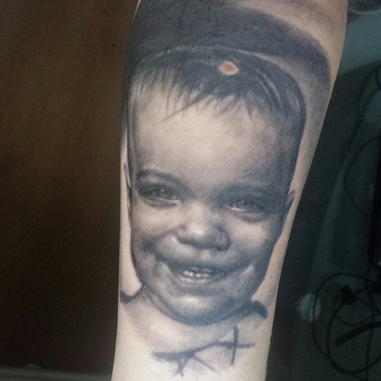 в честь сына!