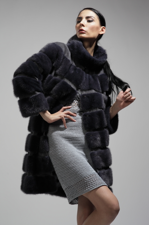 Норка графит