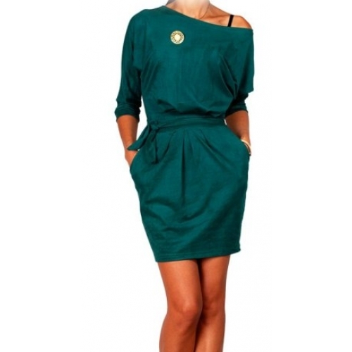 Платье из натуральной замши