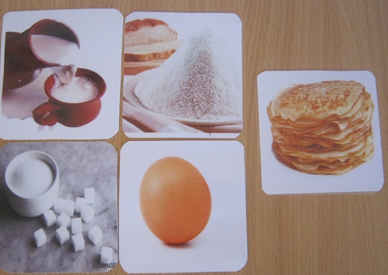 Вкусовое/пищевое лото