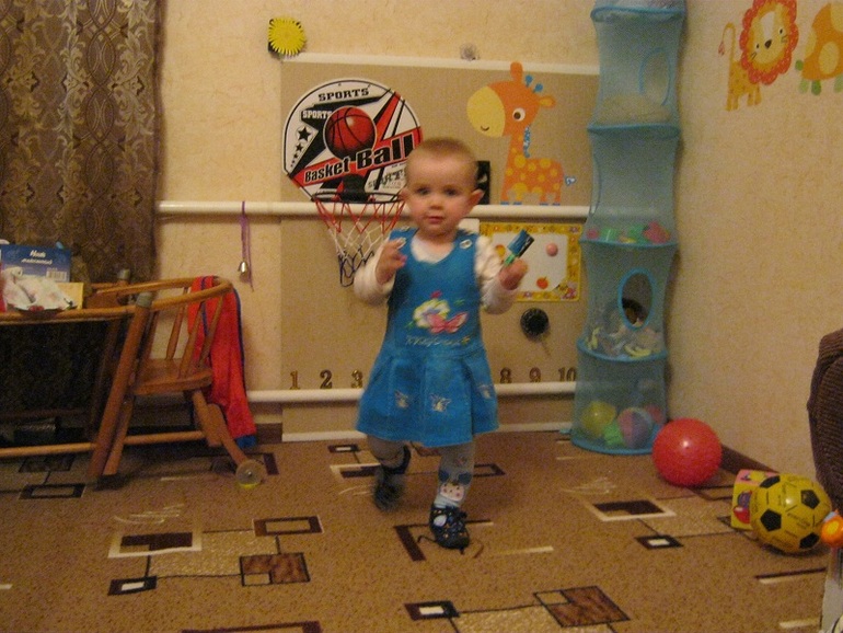 Полина пошла!!!