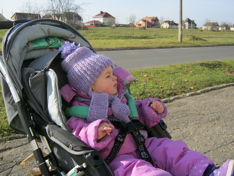 Полине 1 год и 3 месяца