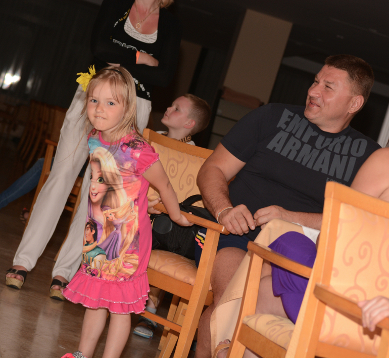 Наша Лизавета на отдыхе в Турции