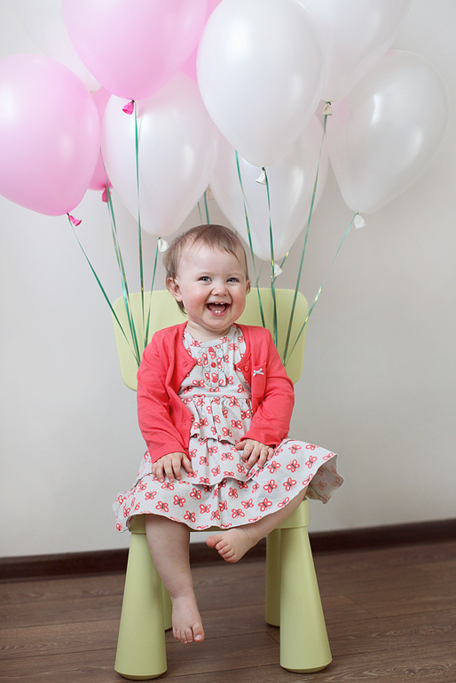 Первый День Рождения Кнопы. О мелочах и о подарках. Фотографии.