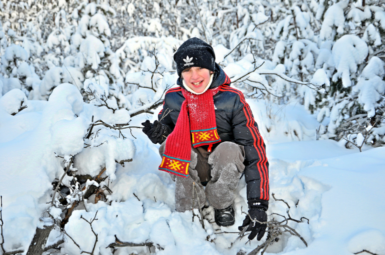 Зимняя сказка !!! Наша прогулка!!