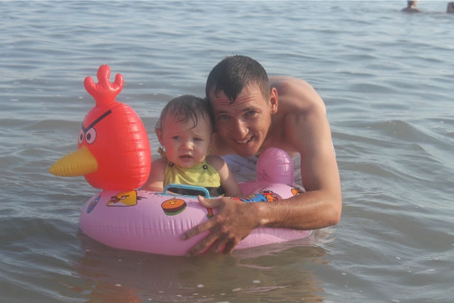 Наш маленький жабенок))) Сезон открыт)