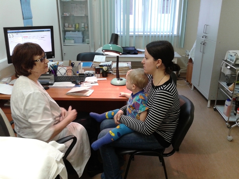 Вот,что бывает,если мужа в поликлинику берешь)))