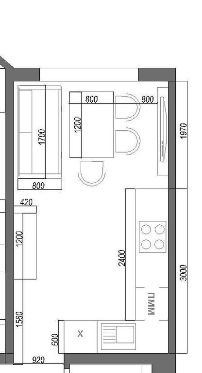 Кухня... все ли так по планировке??