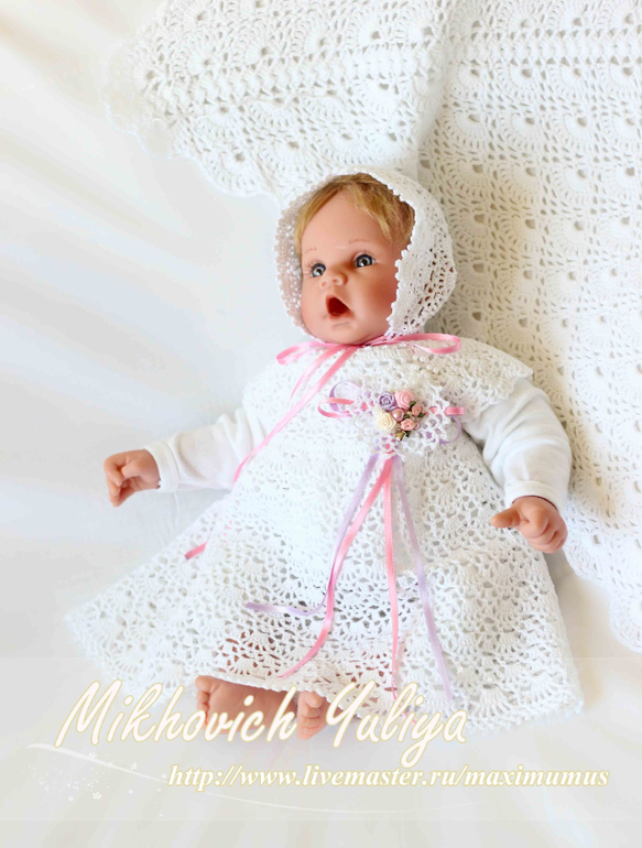 Комплект для крестин и выписки(много фото под катом)