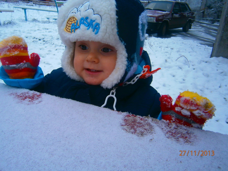 И до нас наконец то дошла зима!!!!