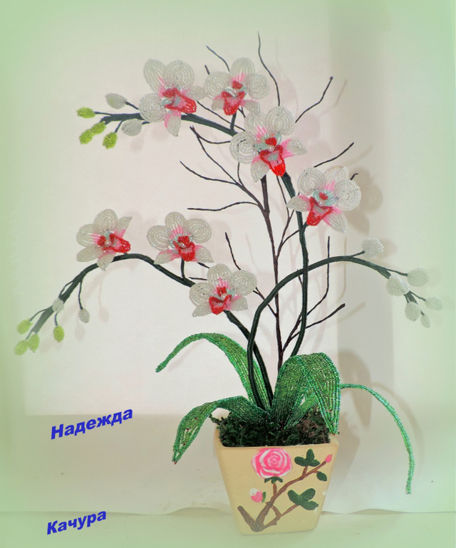 новинки во флористике из бисера