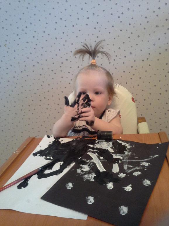 Пасхальное рисование. Тени и силуэты