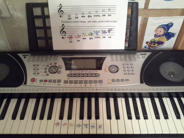 Музыкальный уголок дома