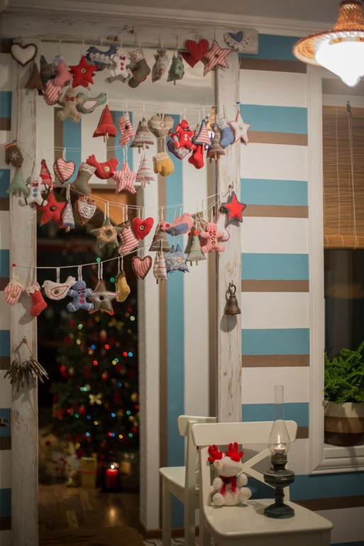 Новогоднее убранство дома Натальи - часть 2