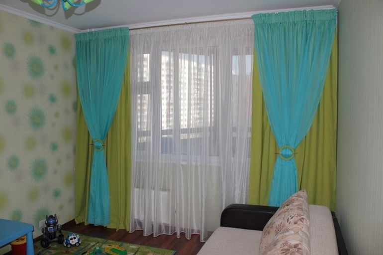 шторки в детскую.