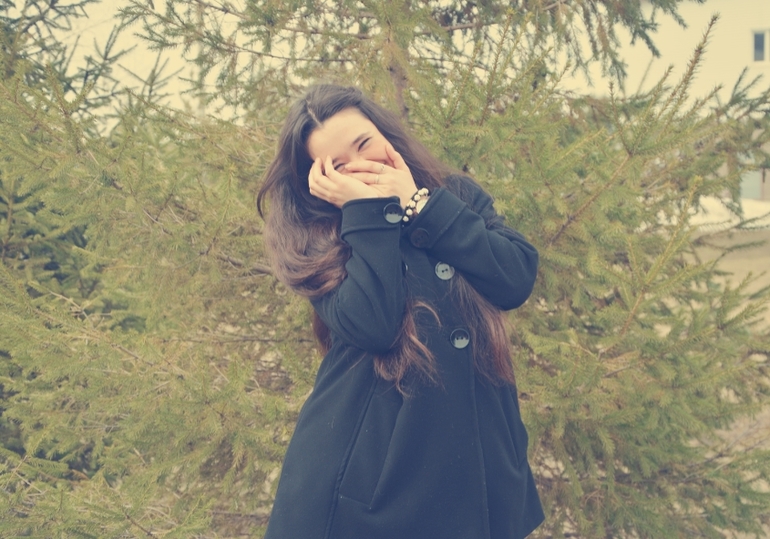 Алина и шарфик....