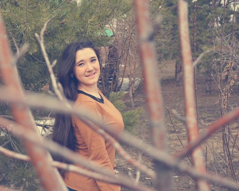 Алина и шарфик....