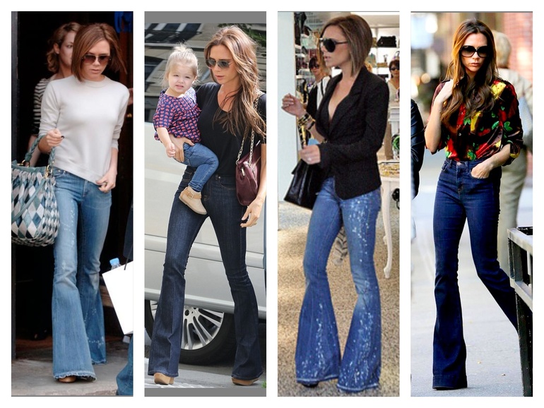 Джинсы, как у Виктории Бэкхэм