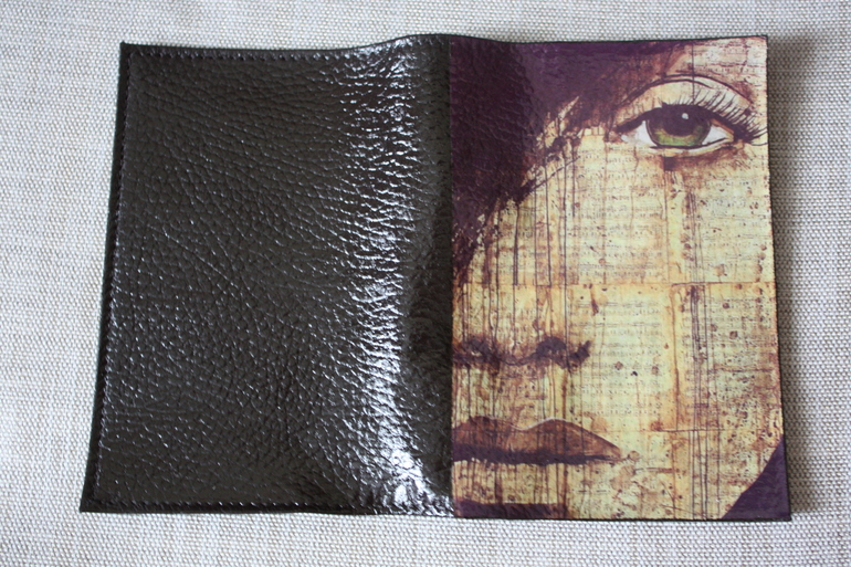 Любимый декупаж а коже)