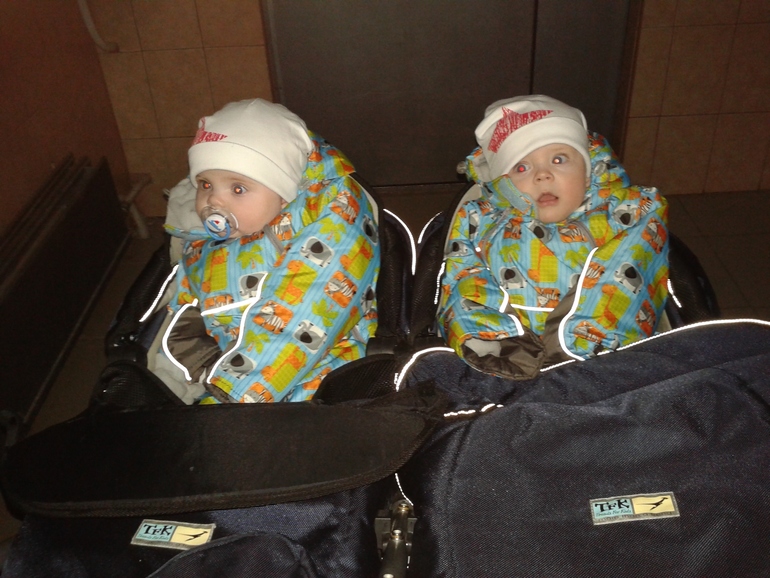 завтра нам уже полгодика!!