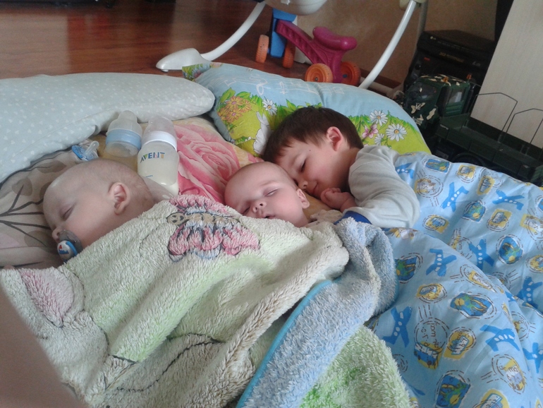 завтра нам уже полгодика!!