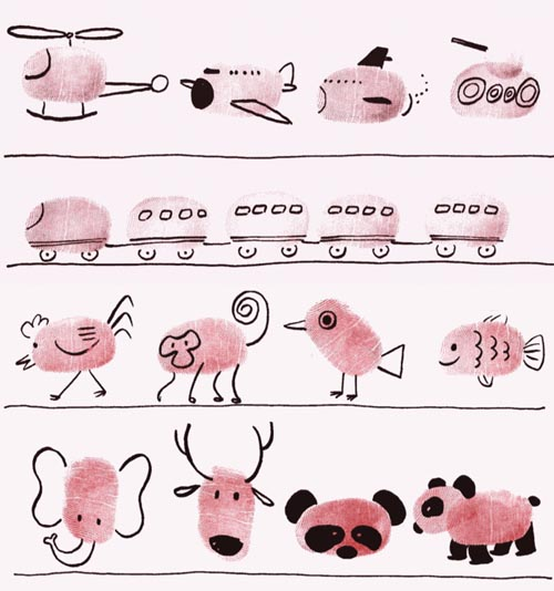 Рисуем пальчиками