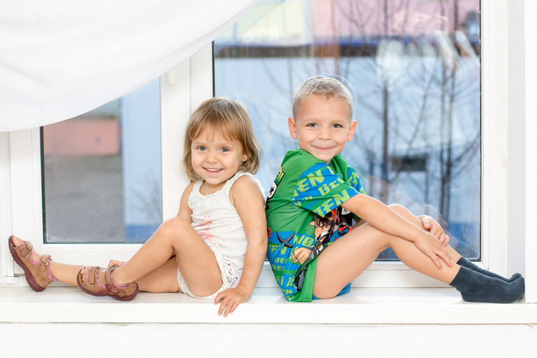 Про любимых деток. Андрей и Катя.