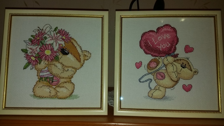 Оформила своих мишек Fizzy Moon