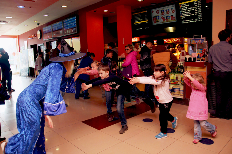 Мы сегодня попали на День космонавтики в