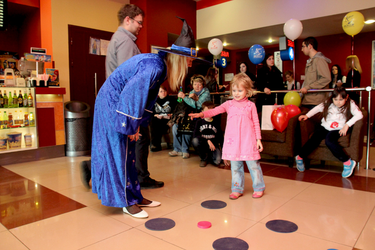 Мы сегодня попали на День космонавтики в