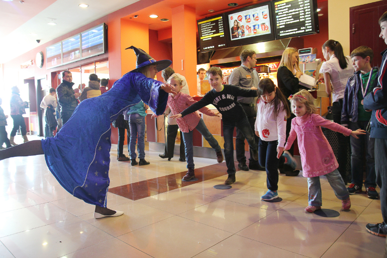 Мы сегодня попали на День космонавтики в