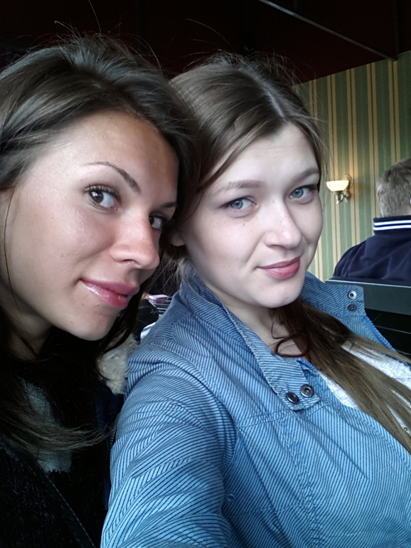 первая вылазка после родов)