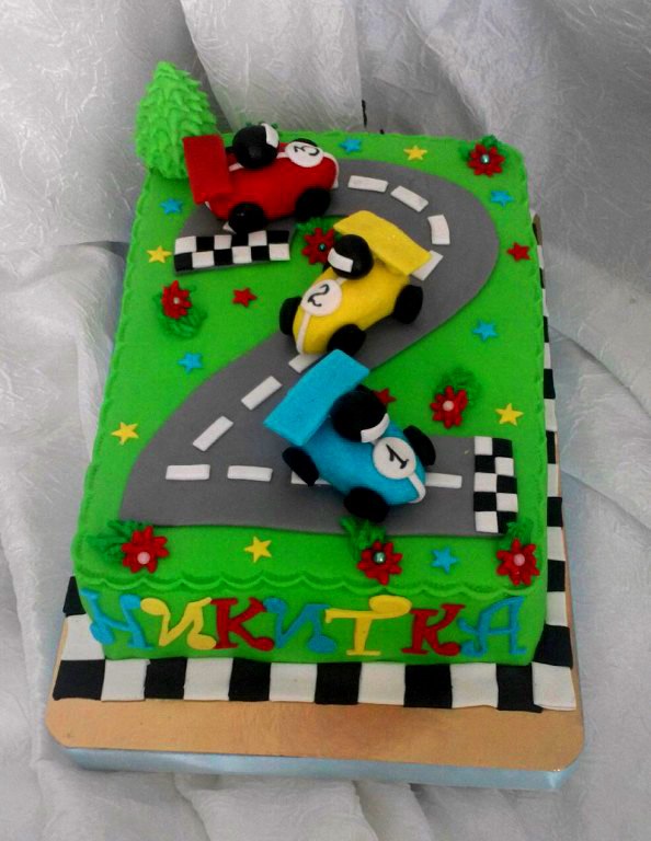 с дорогой - двойкой.