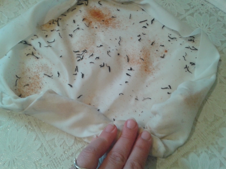 А я покрасила канву))))