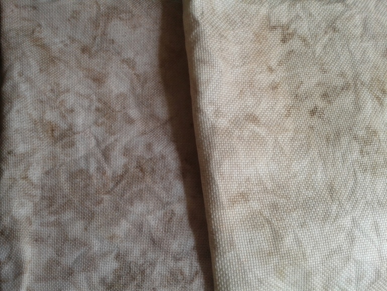 А я покрасила канву))))