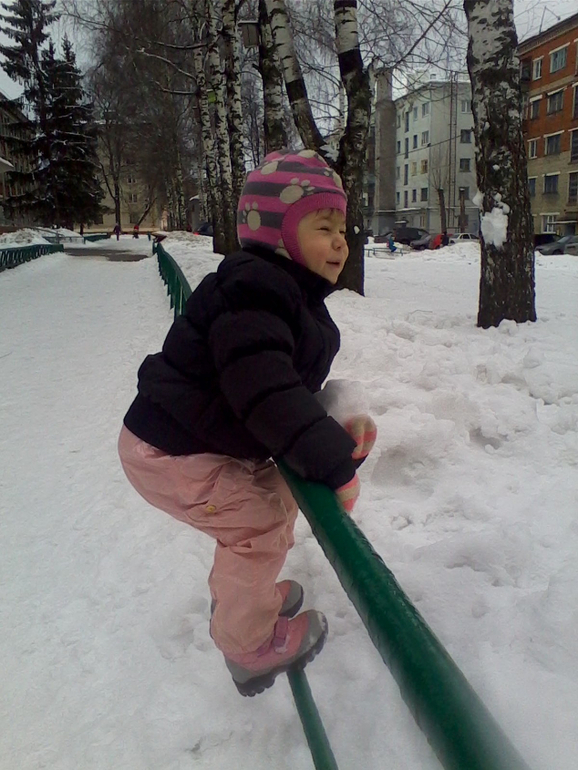 наши зимние прогулки-ежедневные