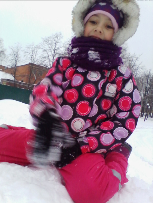 наши зимние прогулки-ежедневные