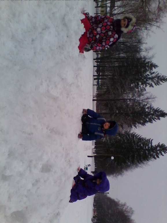 наши зимние прогулки-ежедневные