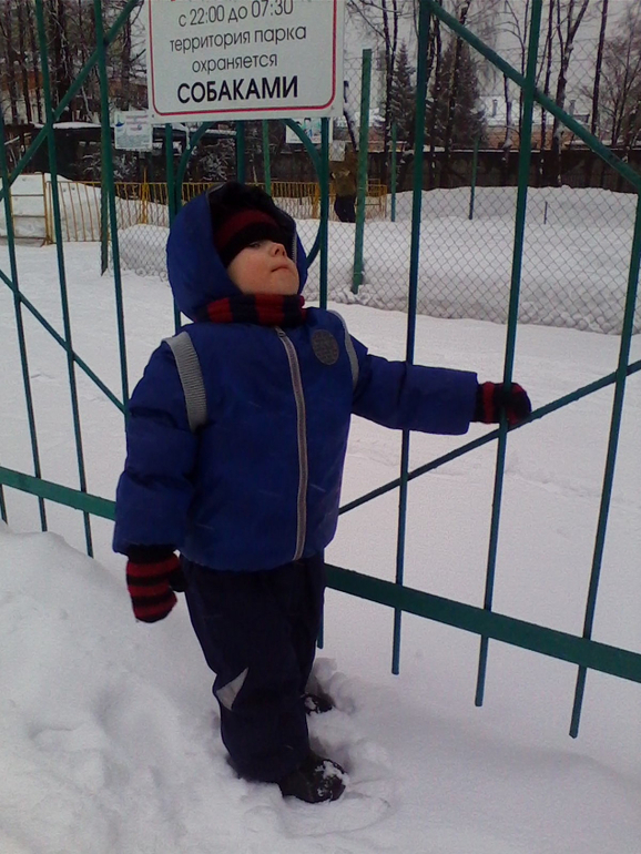 наши зимние прогулки-ежедневные