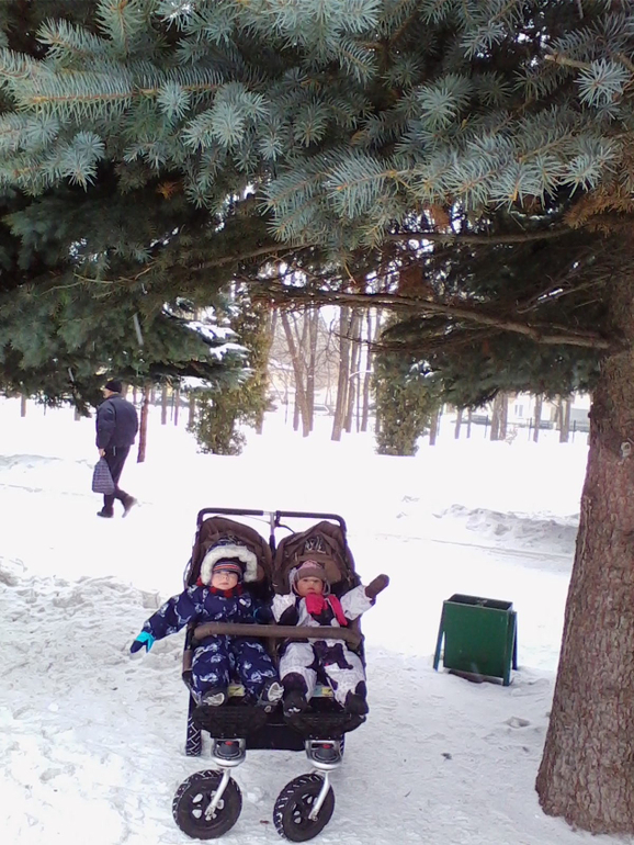 наши зимние прогулки-ежедневные