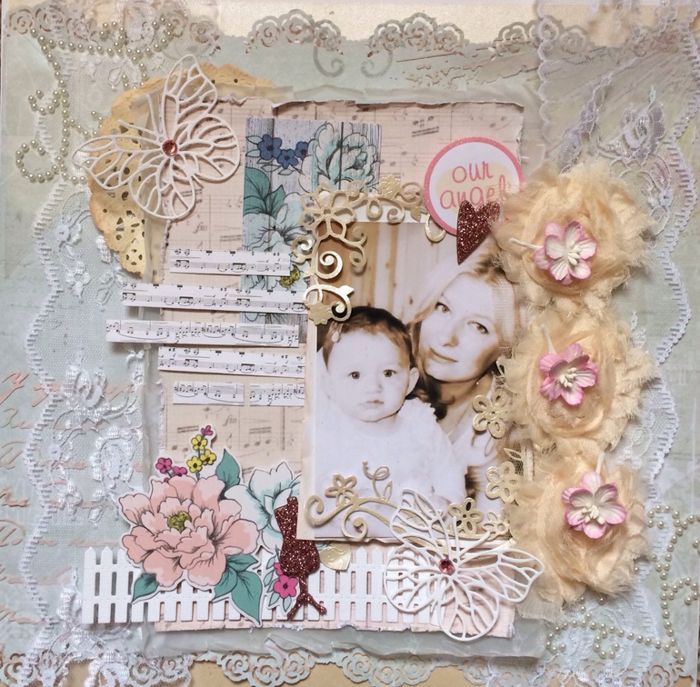 На ваш суд, первая или вторая) стиль шебби