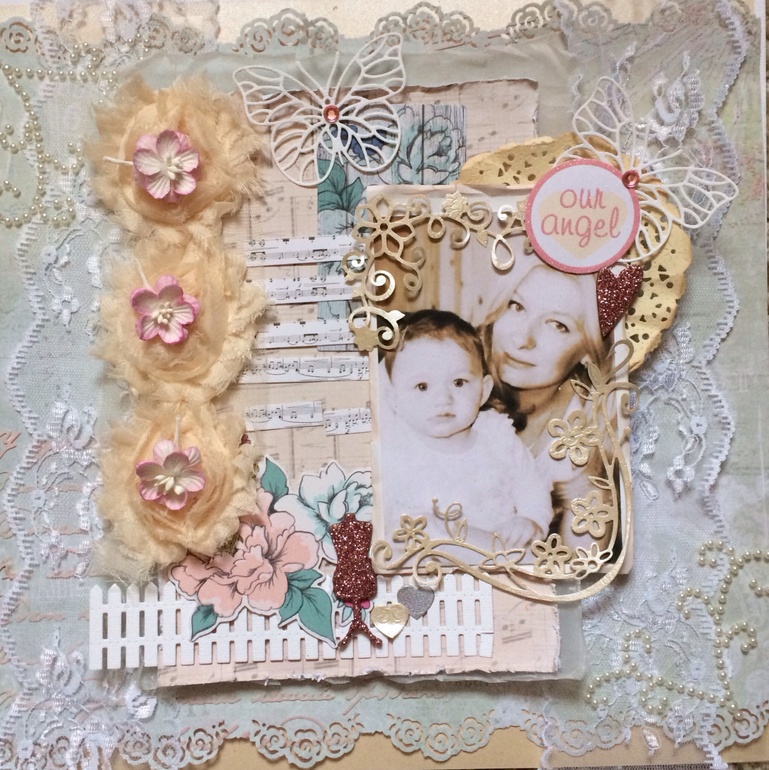 На ваш суд, первая или вторая) стиль шебби